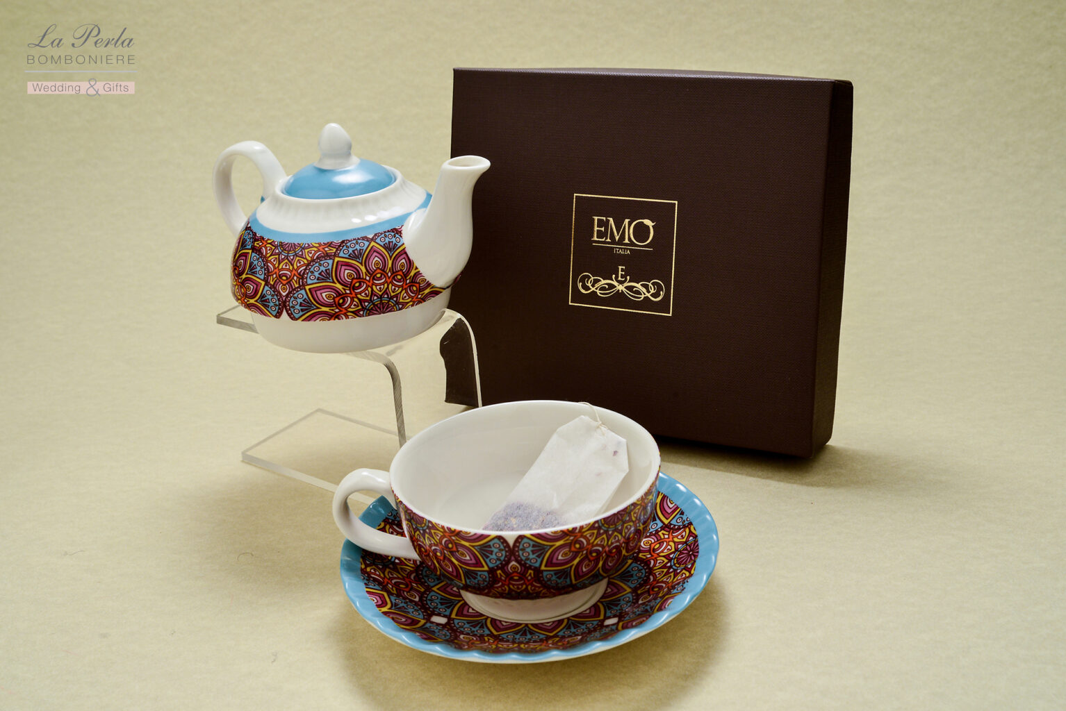 Cilio Roma Amarena 215120 Espresso Cup, Porcelain, 11.8 x 11.7 x 5 cm